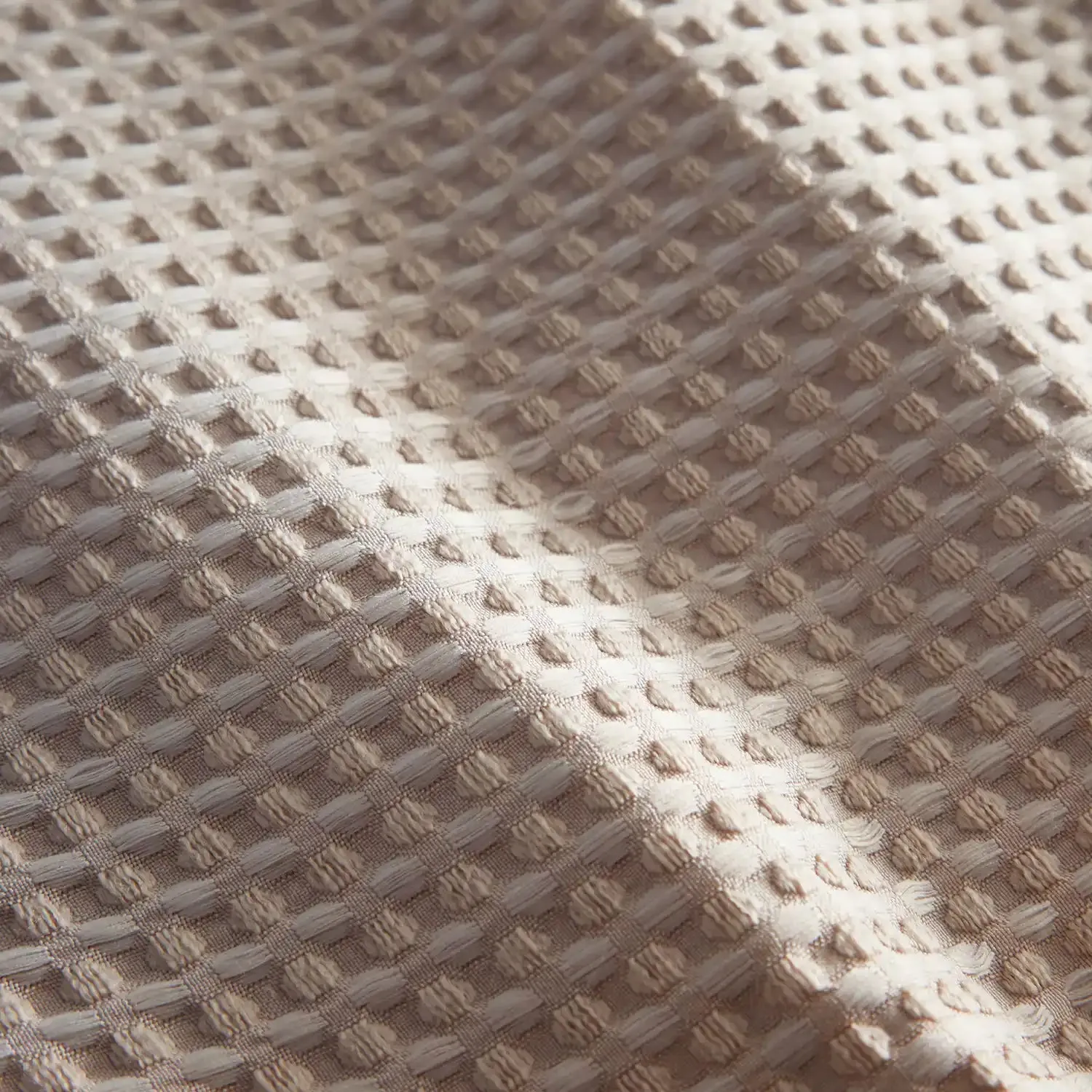 Textured Waffle Duvet Cover Set