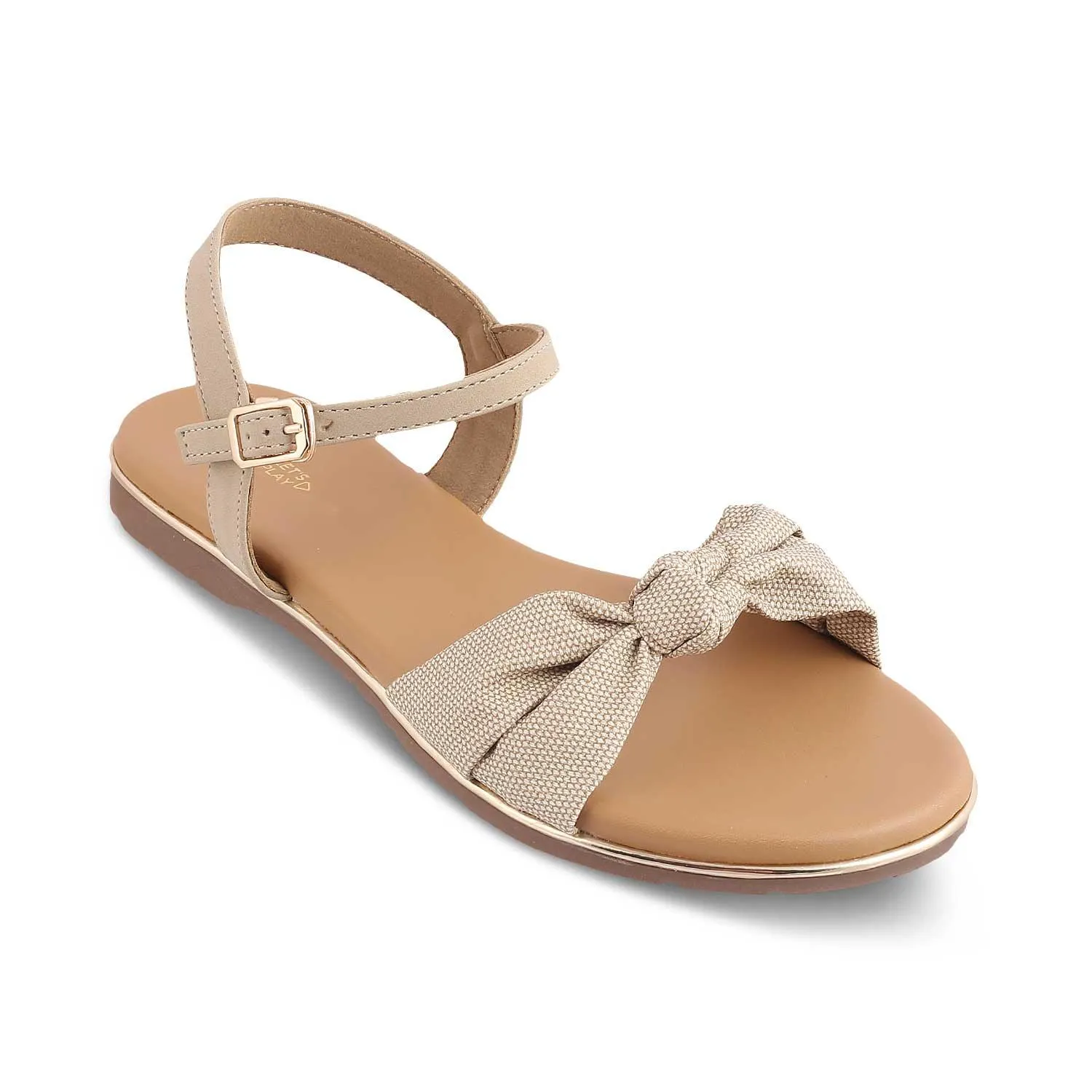 The Sabe Beige Women's Dress Flats Tresmode