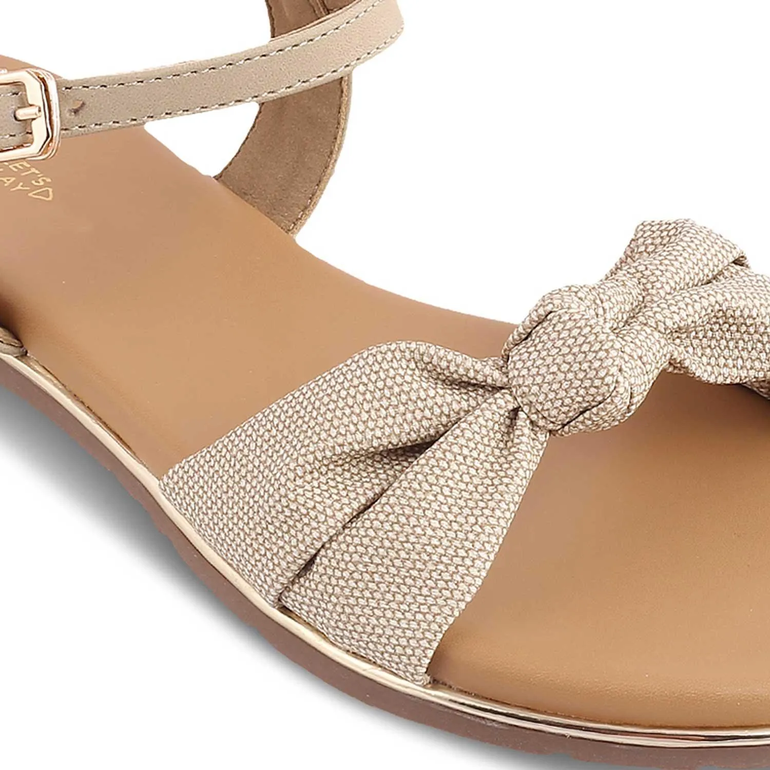 The Sabe Beige Women's Dress Flats Tresmode