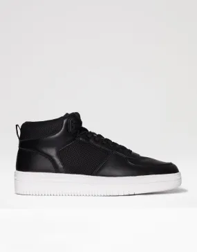 Trainers | 'Villa' Sport Panel High Top Trainers | Threadbare