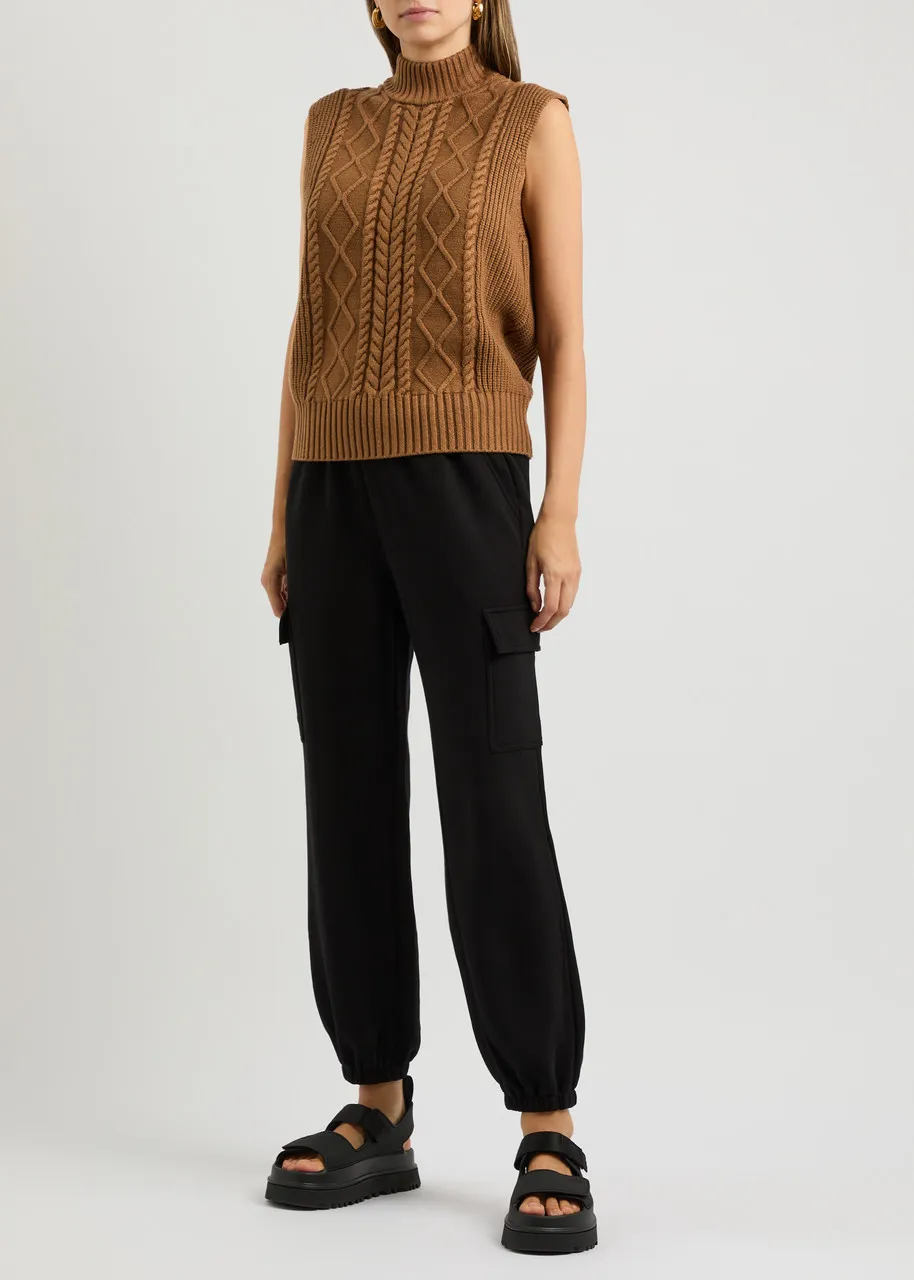 VARLEY Joilette cable-knit vest -                         -                     -                