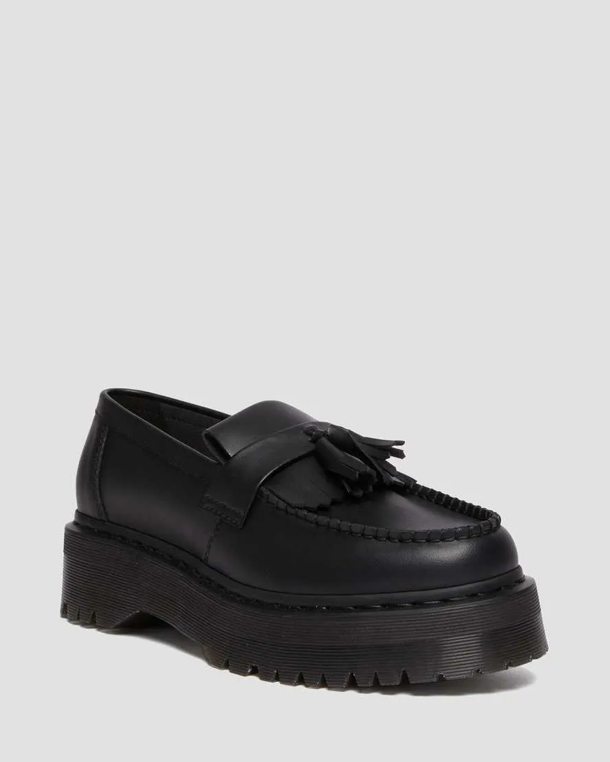 Vegan Adrian Quad Platform Loafer from Dr. Martens