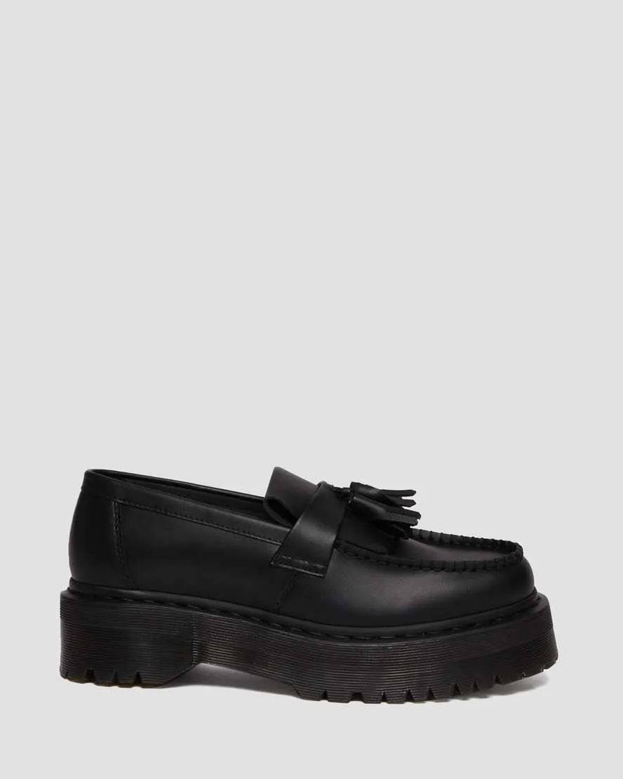 Vegan Adrian Quad Platform Loafer from Dr. Martens