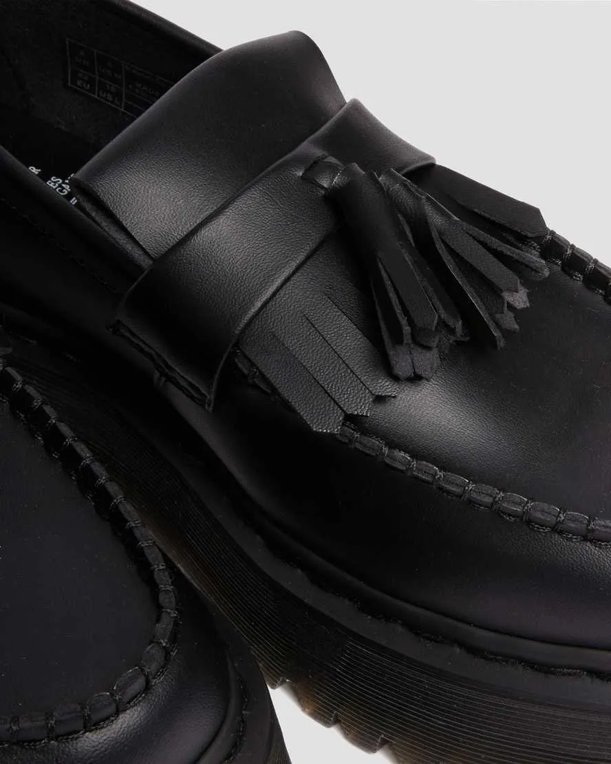 Vegan Adrian Quad Platform Loafer from Dr. Martens