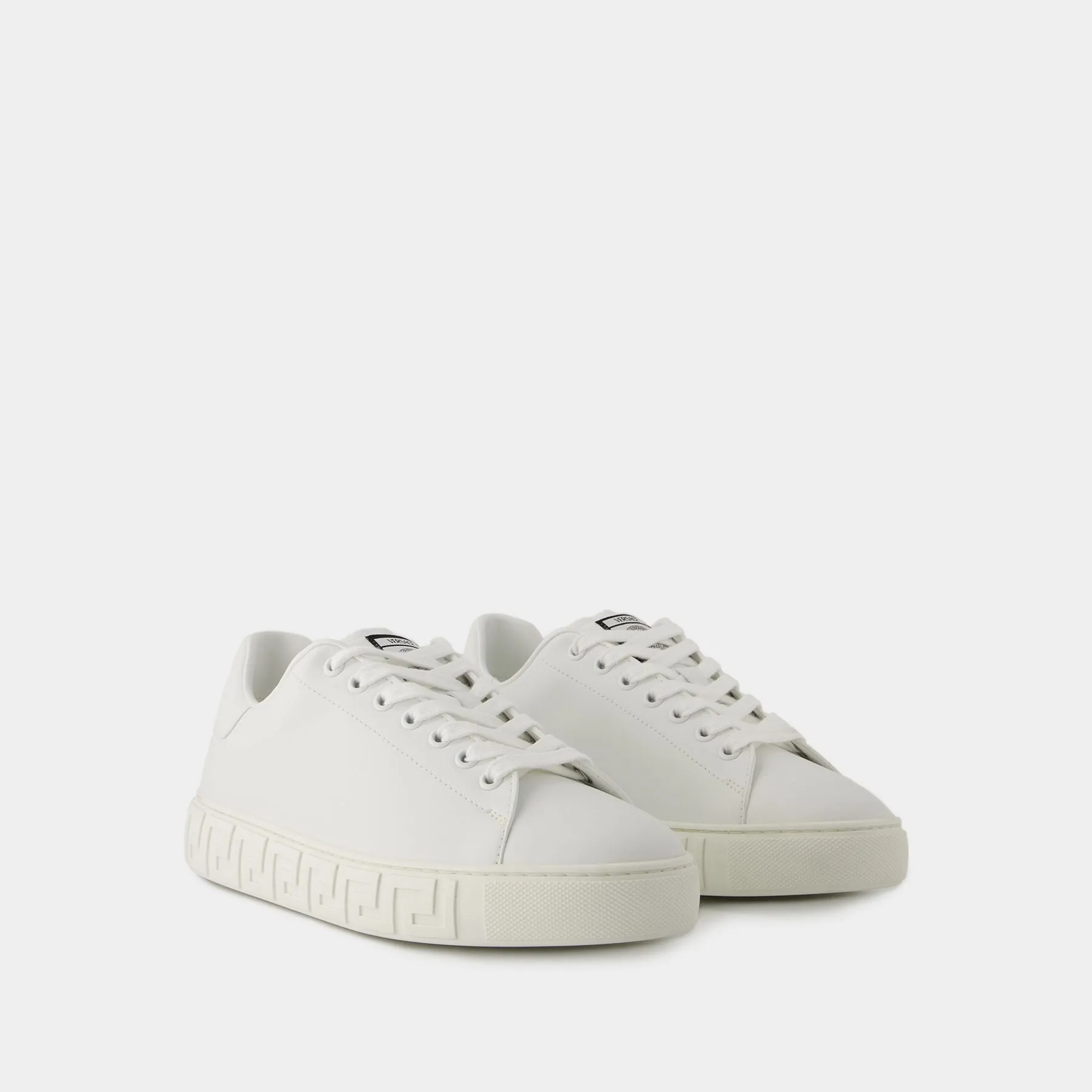 Versace  La Greca Sneakers - Versace - Responsible - White