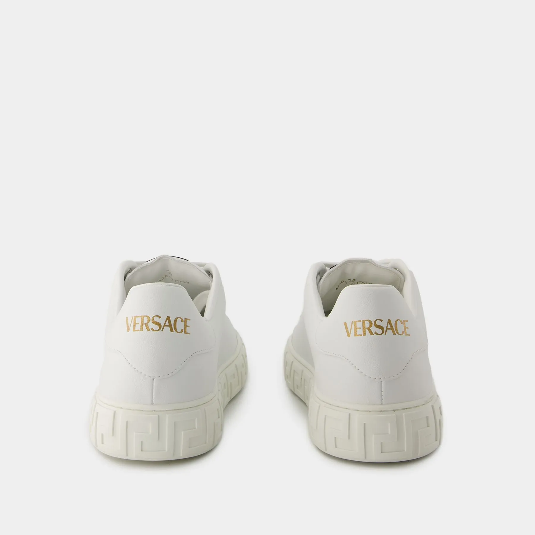 Versace  La Greca Sneakers - Versace - Responsible - White