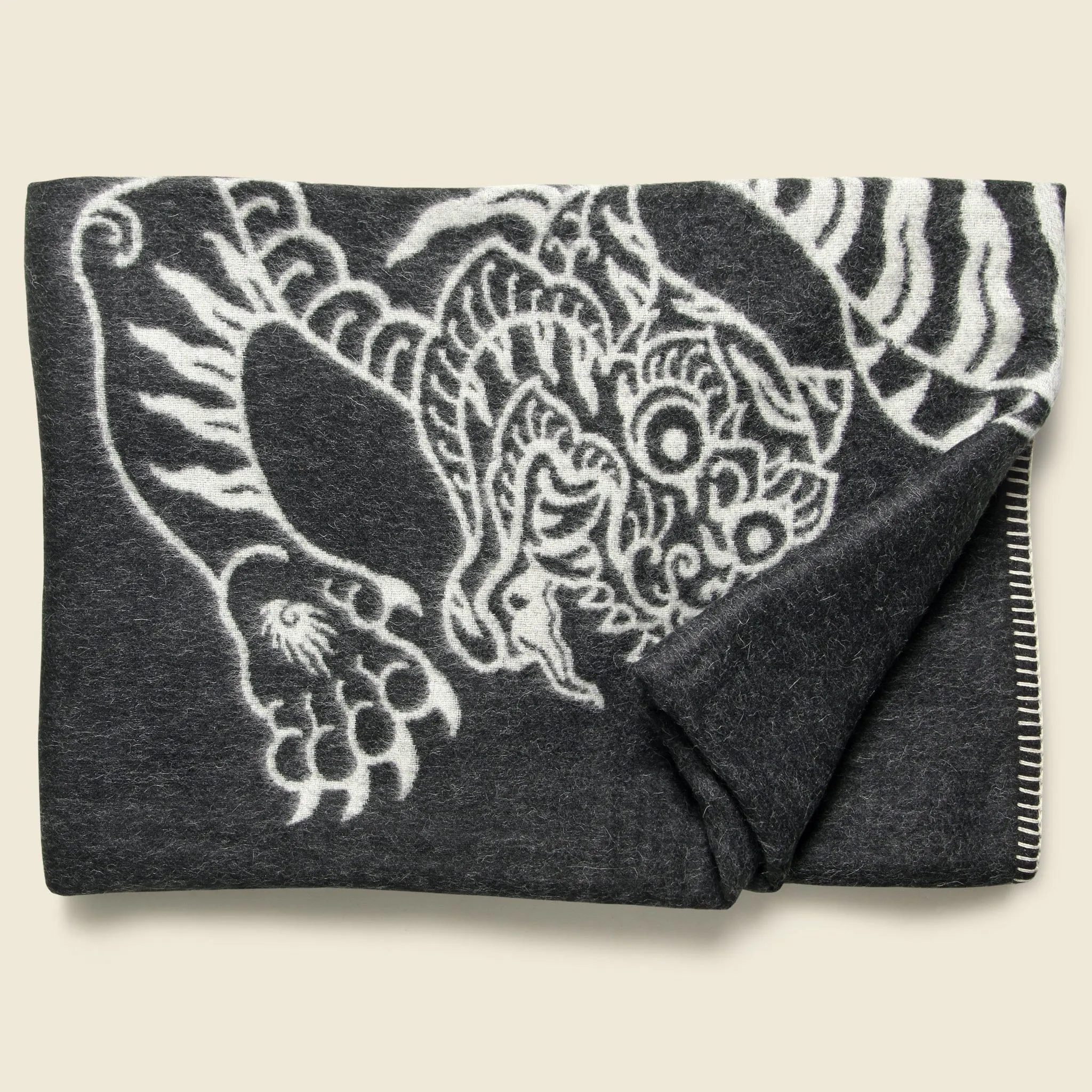 Voodoo Reversible Throw Blanket