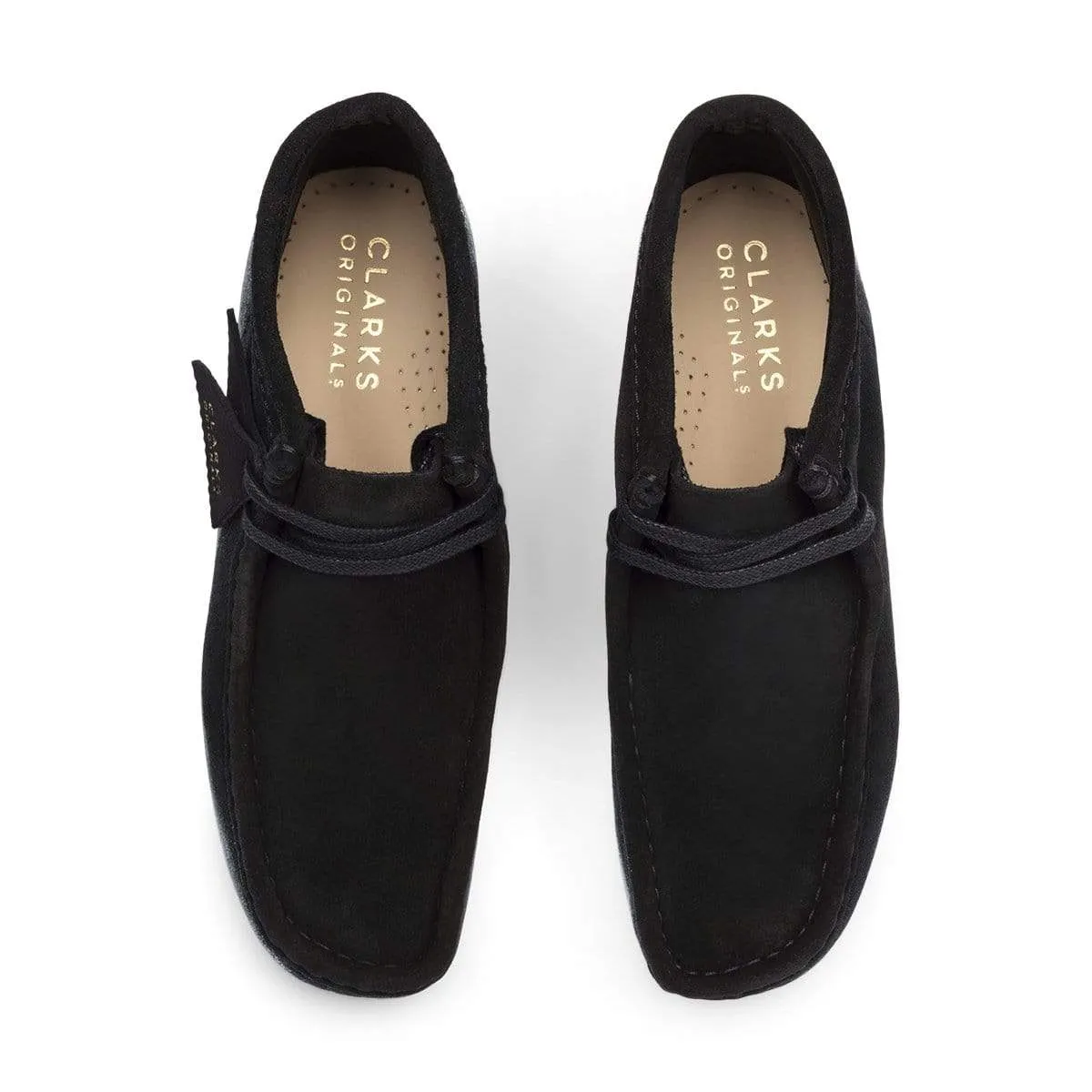 WALLABEE BOOT Black/White