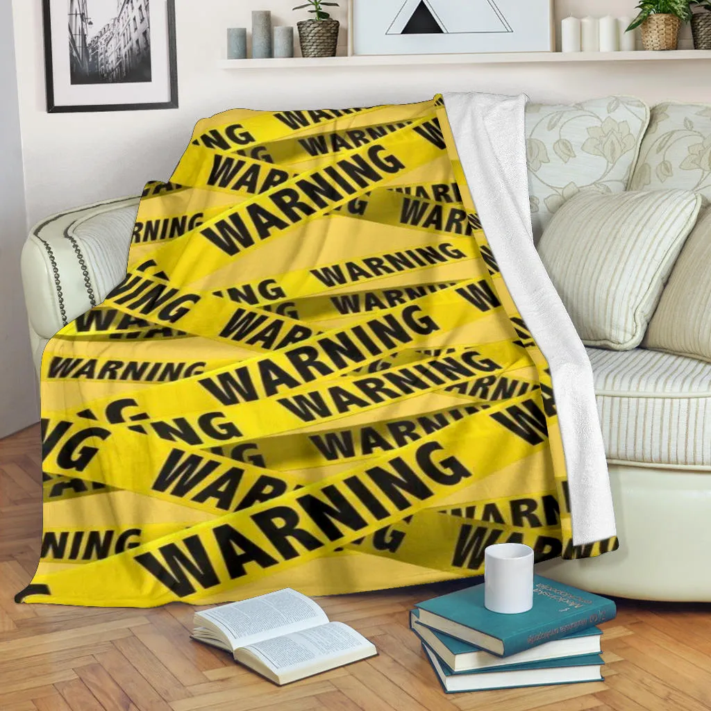 WARNING Premium Blanket