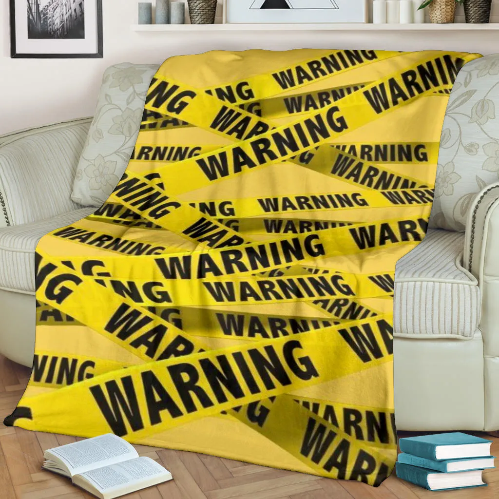 WARNING Premium Blanket