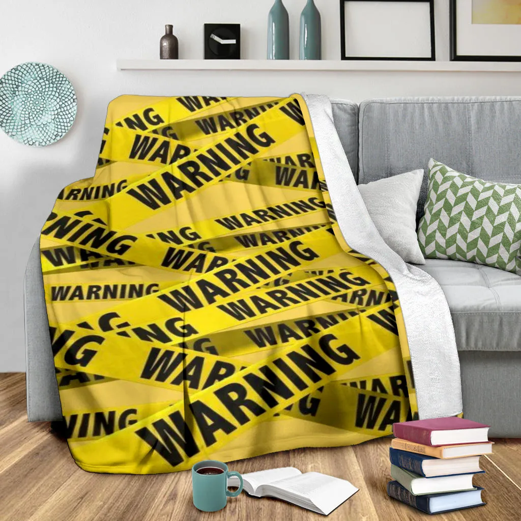 WARNING Premium Blanket