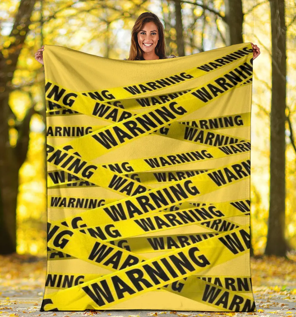 WARNING Premium Blanket