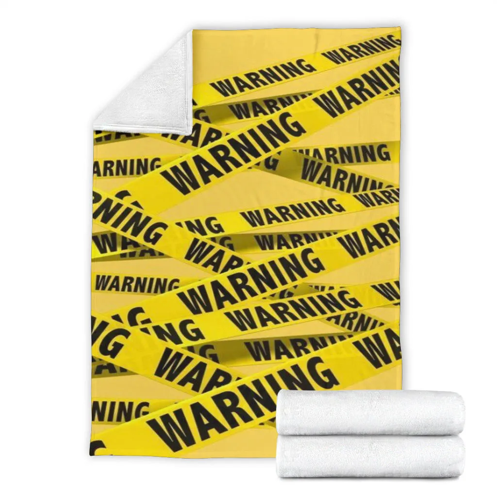 WARNING Premium Blanket