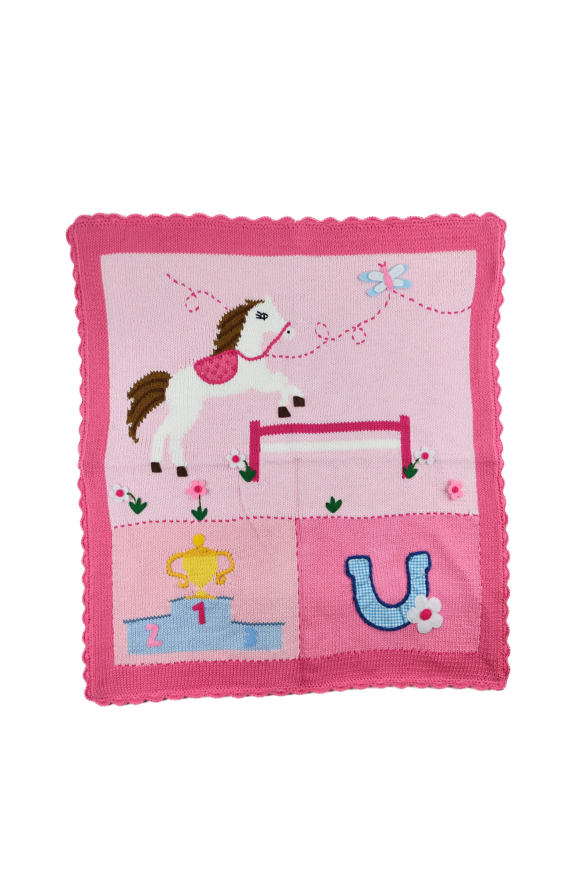 Winning Horse Baby Blanket